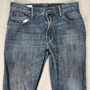 GAP Vintage‎ Straight Sahara Jeans Men's 32x32 Stains Distressed Whiskers Faded